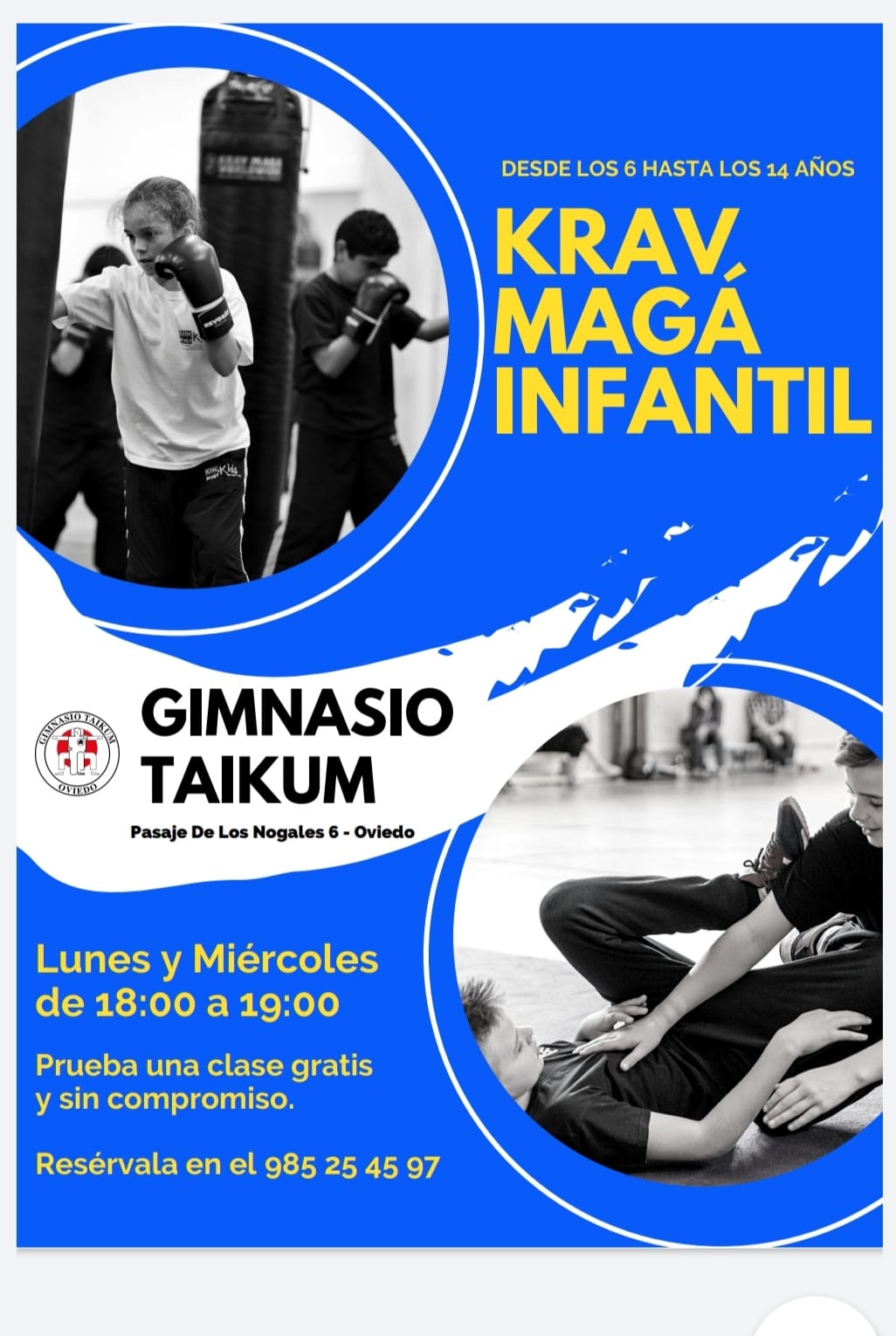 Anuncio Krav Maga